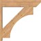 Ekena Millwork Westlake Slat Smooth Outlooker, Western Red Cedar, 7 1/2"W x 34"D x 34"H OUT08X34X34WTL06SWR - alternate 4